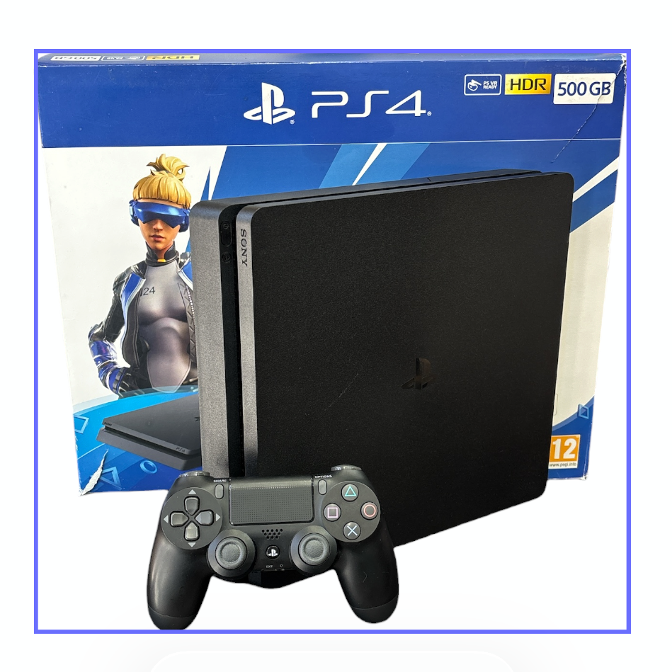 Sony Playstation 4 Slim 500GB Console, Boxed